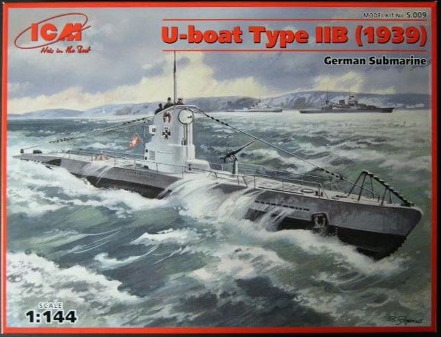 ICM (1/144) U-Boat Type IIB (1939)