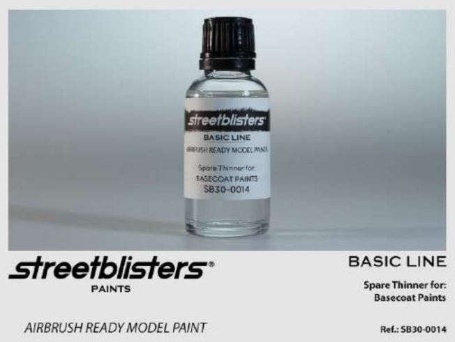 STREETBLISTERS Basecoat Thinner - 1x30ml