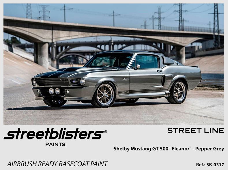 STREETBLISTERS Gris Shelby Mustang Eleanor GT500 Pepper Grey - 1x30ml