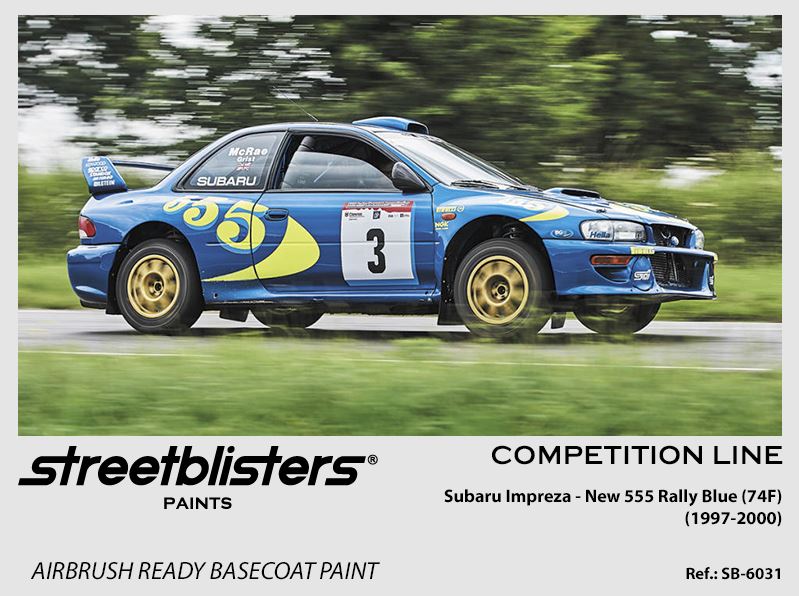 STREETBLISTERS Subaru New 555 Rally Blue - 1x30ml