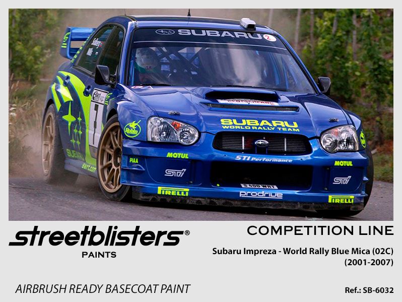 STREETBLISTERS Subaru Impreza World Rally Blue Mica - 1x30ml