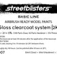 STREETBLISTERS Gloss Clearcoat System 2K - 1x50ml + 2x30ml