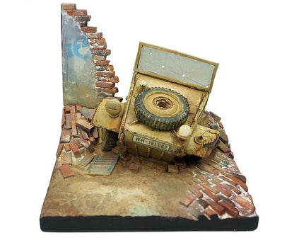 VALLEJO (1/35) Base Kubelwagen (parte delantera)
