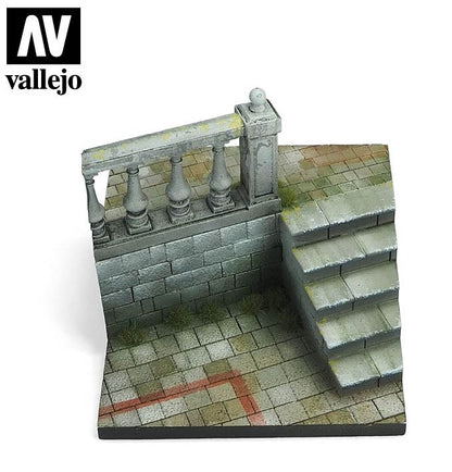 VALLEJO (1/35) Sección urbana con escalera