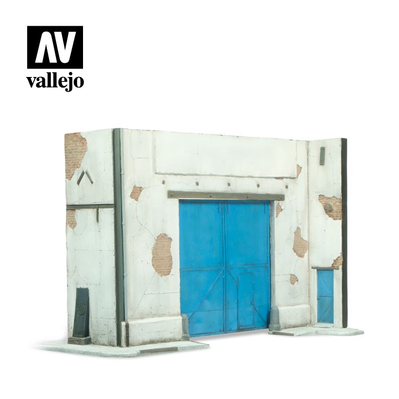 VALLEJO (1/35) Fachada de Fábrica 31x16cm