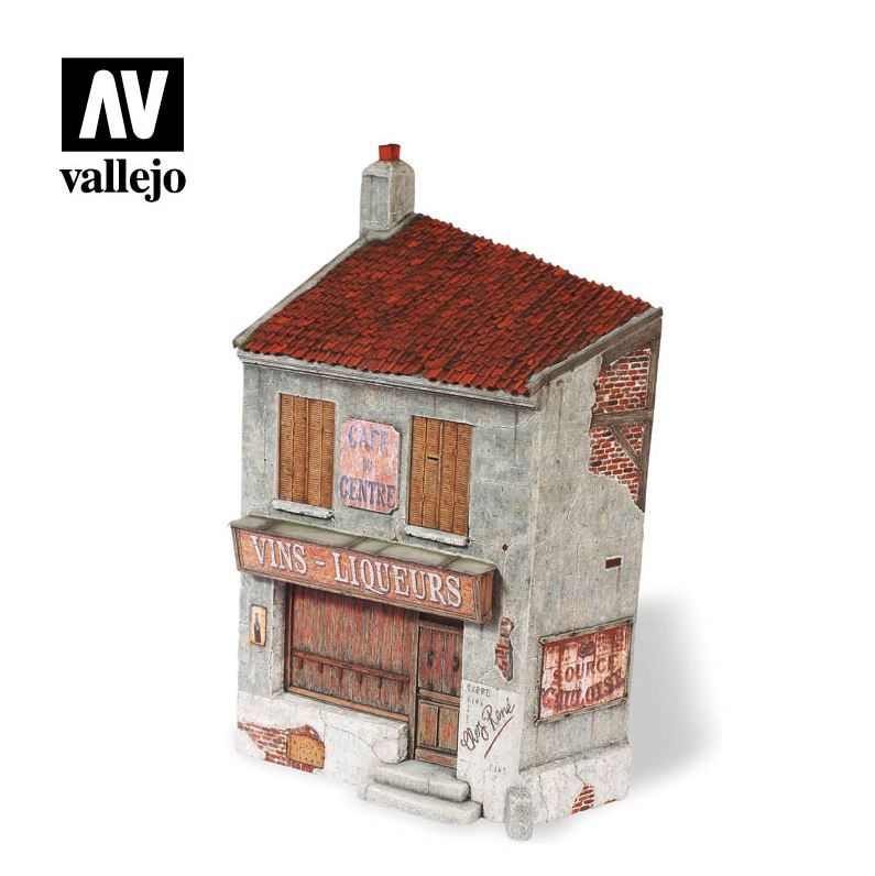 VALLEJO (1/35) Café Francés 25,5x15,1cm