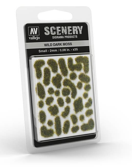 VALLEJO Wild Dark Moss (2mm)