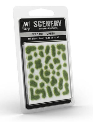 VALLEJO Wild Tuft - Green (4mm)