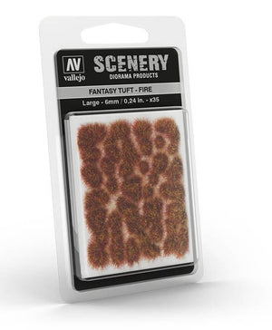 VALLEJO Fantasy Tuft - Fire (6mm)