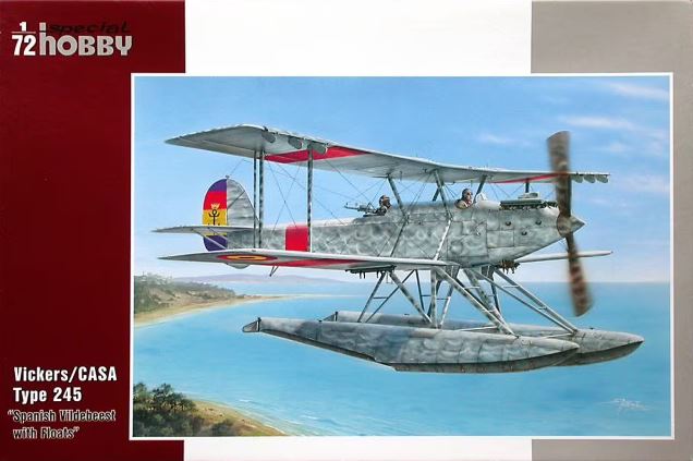 SPECIAL HOBBY (1/72) Vickers/CASA type 245 "Spanish Vildebeest with Floats"