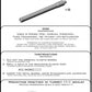 MASTER (1/350) IJN 36cm/45 (14in) Vickers and 41st Year Types barrels (8pcs)