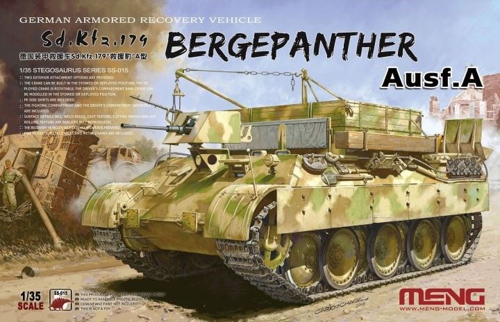 MENG (1/35) German Armored Recovery Vehicle Sd.Kfz.179 Bergepanther Ausf.A