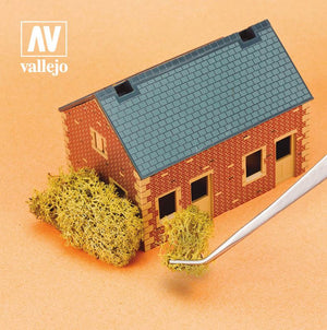 VALLEJO Pinzas de Punta Curva de Acero Inoxidable (175 mm)