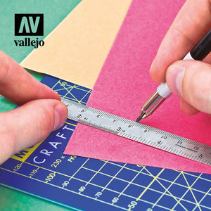 VALLEJO Regla de Acero (150 mm)
