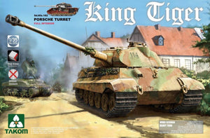TAKOM (1/35) Sd.Kfz 182 King Tiger Porsche Turret w/Full Interior