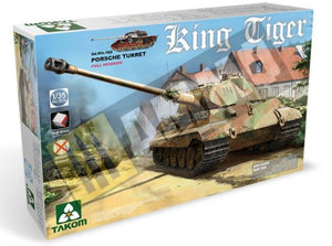 TAKOM (1/35) Sd.Kfz 182 King Tiger Porsche Turret w/Full Interior