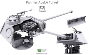 TAKOM (1/35) Pantera Ausf.A Produzione di metà/inizio con interni completi