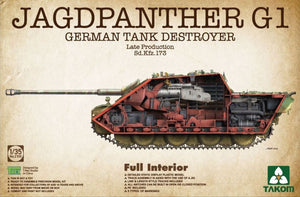 TAKOM (1/35) Jagdpanther G1 Late Production Sd.Kfz.173 w/Full Interior