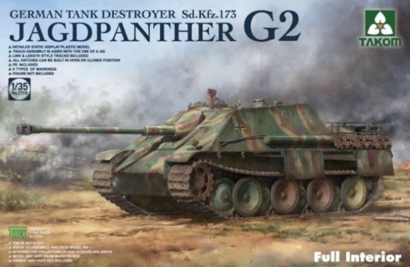 TAKOM (1/35) Jagdpanther G2 Sd.Kfz. 173 w/Full Interior