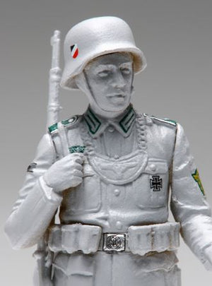 TAMIYA (1/35 &  Set di decalcomanie con insegne militari tedesche della Seconda Guerra Mondiale (scala 1/16).