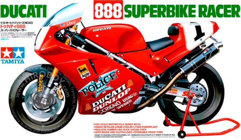 TAMIYA (1/12) Ducati 888 Superbike Racer