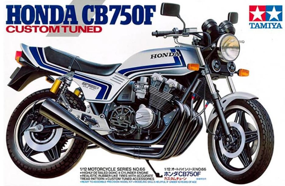 TAMIYA (1/12) Honda CB750F Custom Tuned