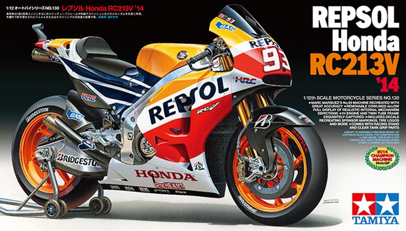 TAMIYA (1/12) Repsol Honda RC213V '14