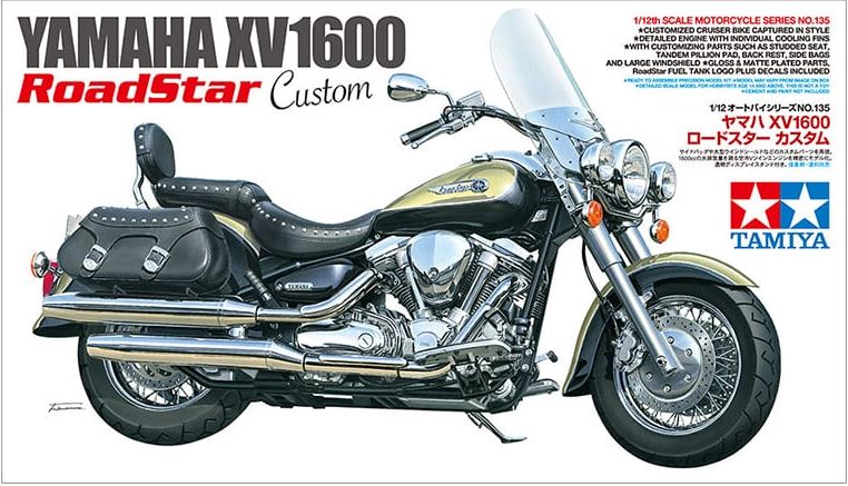 TAMIYA (1/12) Yamaha XV1600 RoadStar Custom