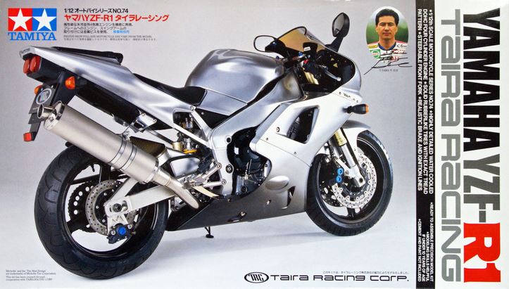 TAMIYA (1/12) Yamaha YZF-R1 Taira Racing