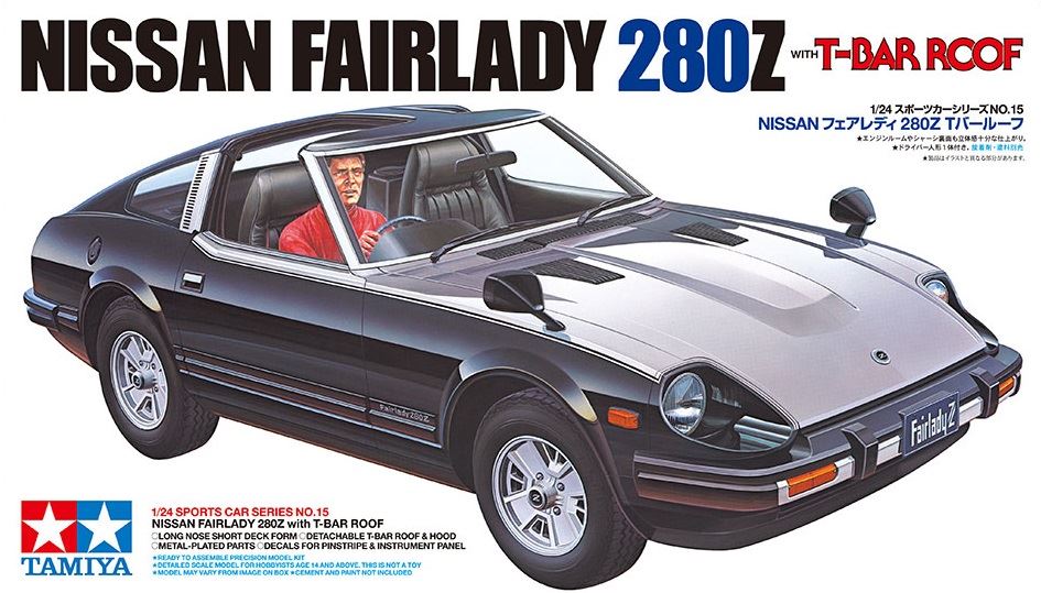 TAMIYA (1/24) Nissan Fairlady 280Z with T-Bar Roof