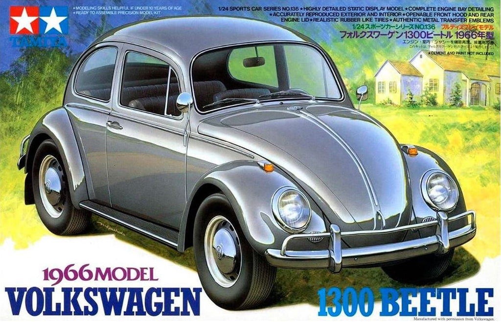 TAMIYA (1/24) 1966 model Volkswagen 1300 Beetle
