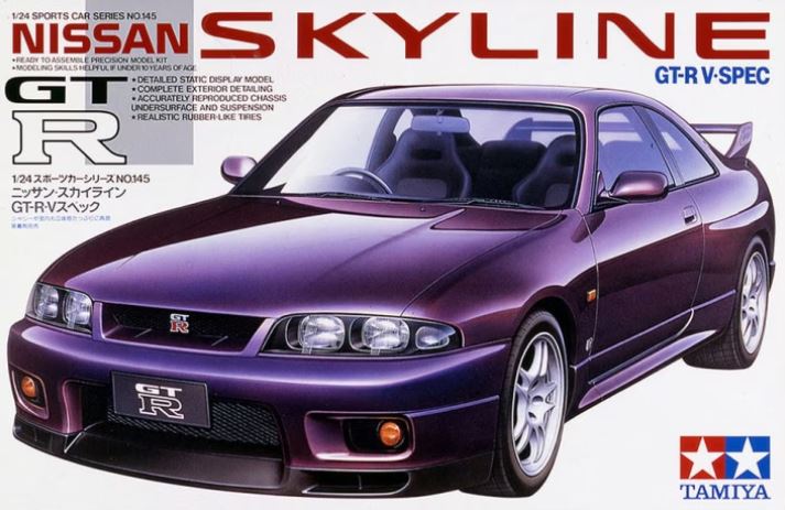 TAMIYA (1/24) Nissan Skyline GT-R V Spec