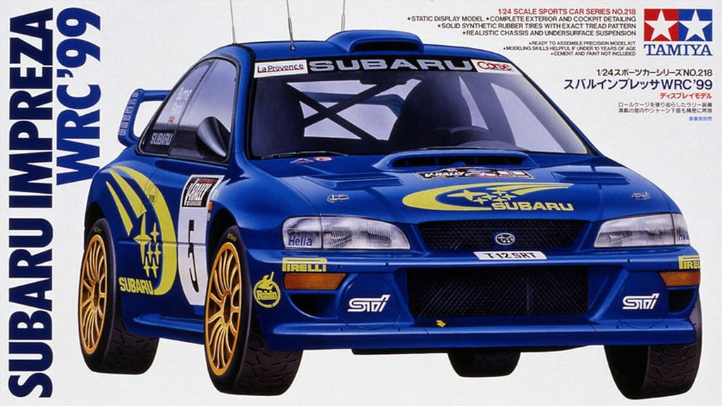 TAMIYA (1/24) Subaru Impreza WRC '99