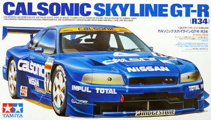 TAMIYA (1/24) Calsonic Skyline GT-R (R34) Racer