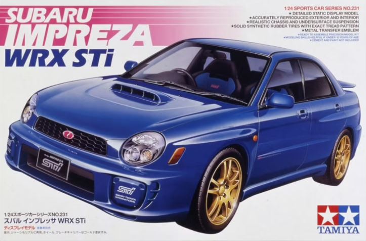 TAMIYA (1/24) Subaru Impreza WRX STI