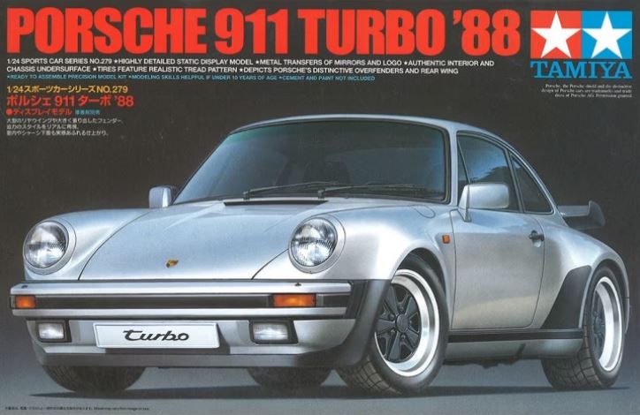 TAMIYA (1/24) Porsche 911 Turbo '88