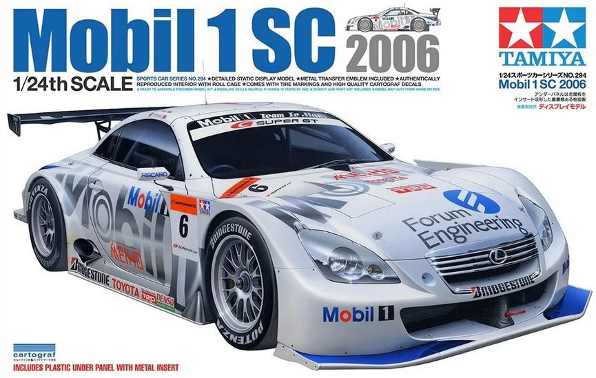 TAMIYA (1/24) Lexus SC MOBIL 1 2006