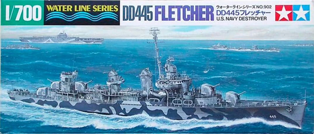 TAMIYA (1/700) DD445 Fletcher US Navy Destroyer