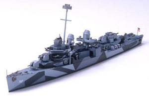 TAMIYA (1/700) US Navy Fletcher Class Destroyer DD-797 Cushing