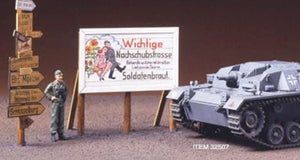 TAMIYA (1/48) Road Sign Set