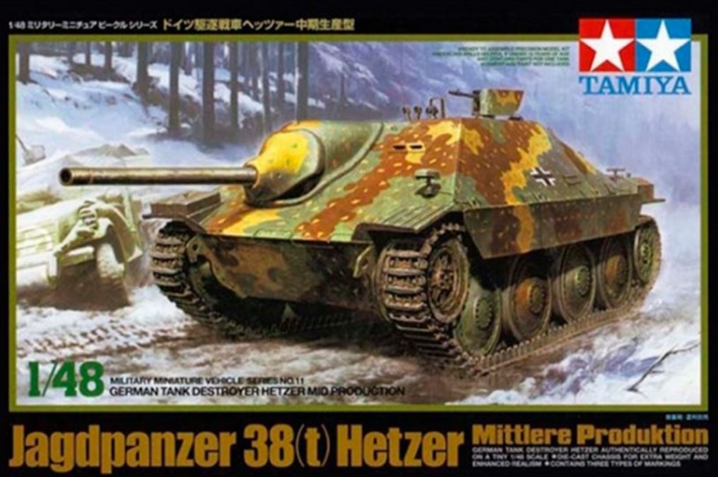 TAMIYA (1/48) Jagdpanzer 38(t) Hetzer Mittlere Produktion