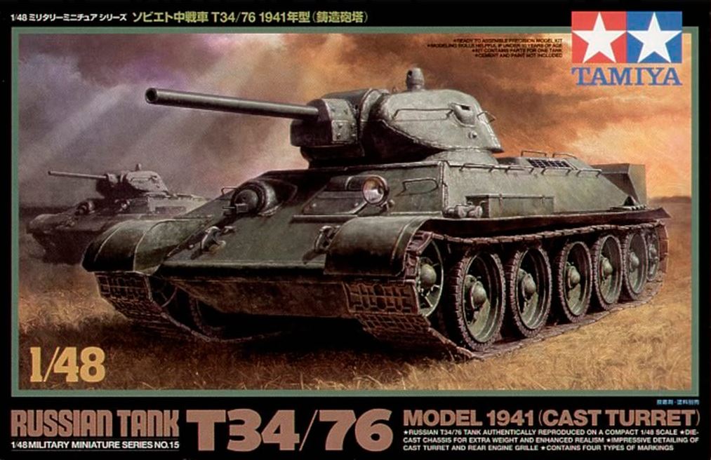 TAMIYA (1/48) T-34/76 Mod. 1941
