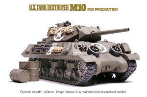 TAMIYA (1/48) U.S. Tank Destroyer M10 Mid Production