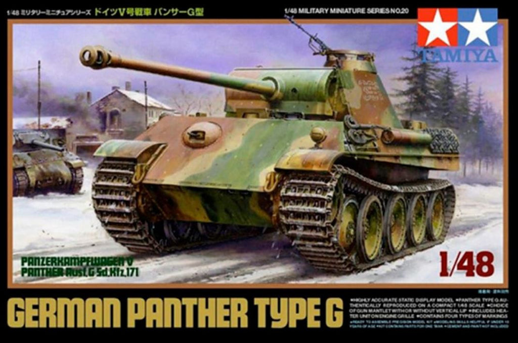 TAMIYA (1/48) Panzerkampfwagen V Panther Ausf.G Sd.Kfz.171