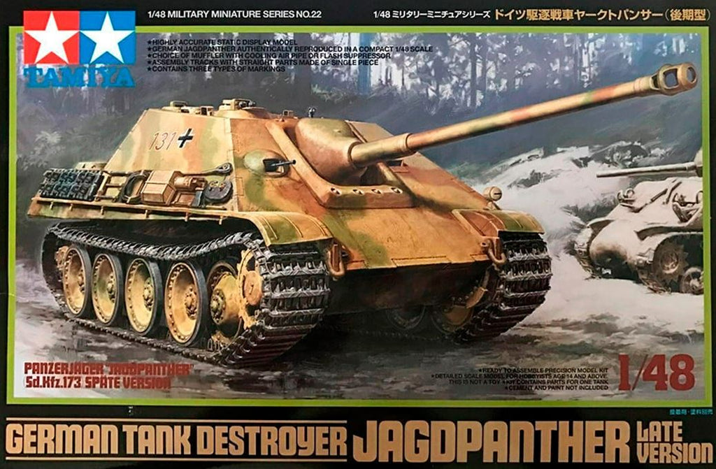 TAMIYA (1/48) German Tank Destroyer Jagdpanther Late Version