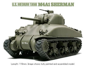 TAMIYA (1/48) U.S. Medium Tank M4A1 Sherman