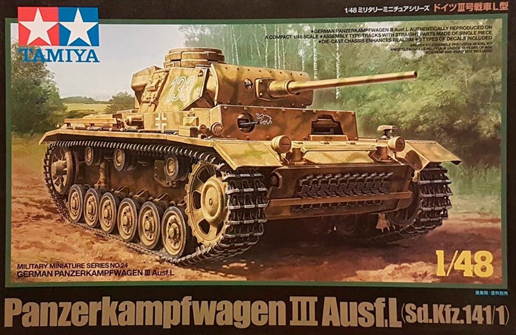 TAMIYA (1/48) Panzerkampfwagen III Ausf. L Sd.Kfz. 141/1