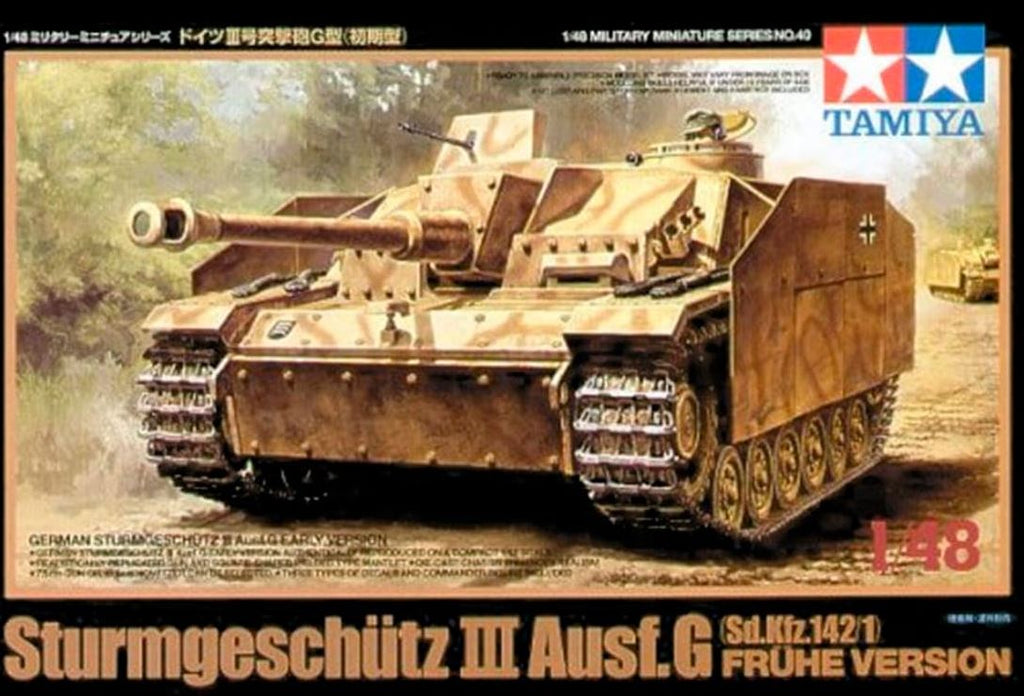 TAMIYA (1/48) Sturmgeschütz III Ausf. G Sd.Kfz. 142/1 Frühe Version
