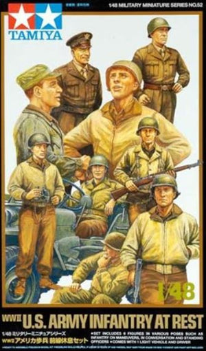 TAMIYA (1/48) WWII US Infantry at Rest