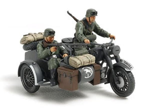 TAMIYA (1/48) German Motorcycle & Sidecar
